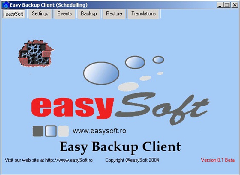 easyBackup preview
